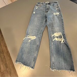 Abercrombie & Fitch ankle fit ultra high rise size 26